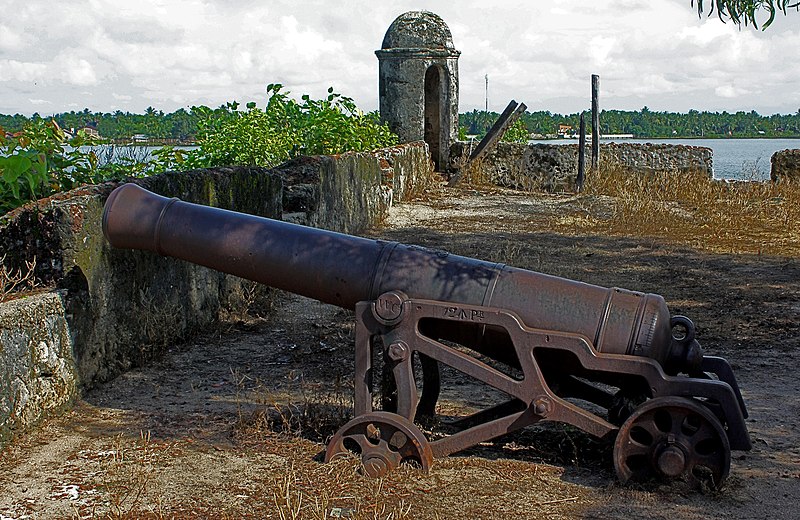 Cannon in Batticaloa Portuguse Fort