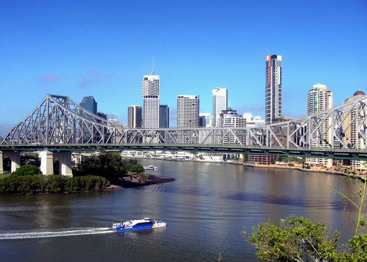 brisbane river, brisbane CBD