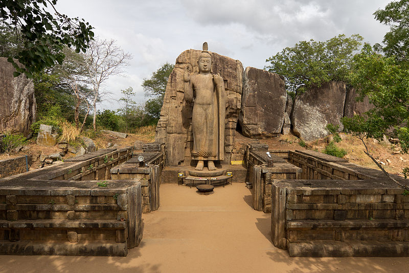 Avukana Buddha Statue Anuradhapura