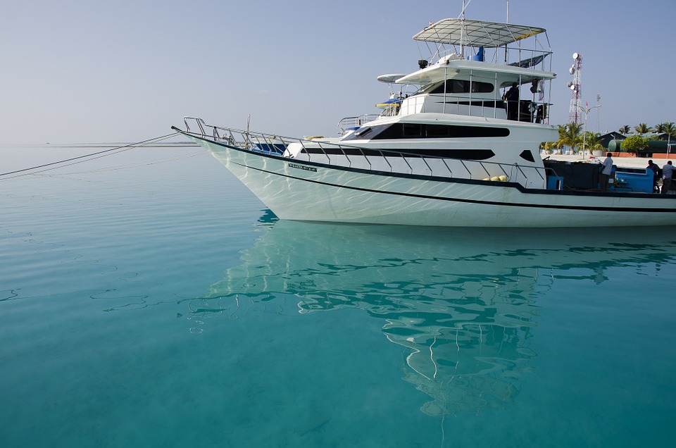Yachts in Maldives