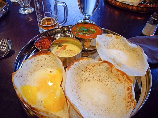 Hoppers at house of dosas