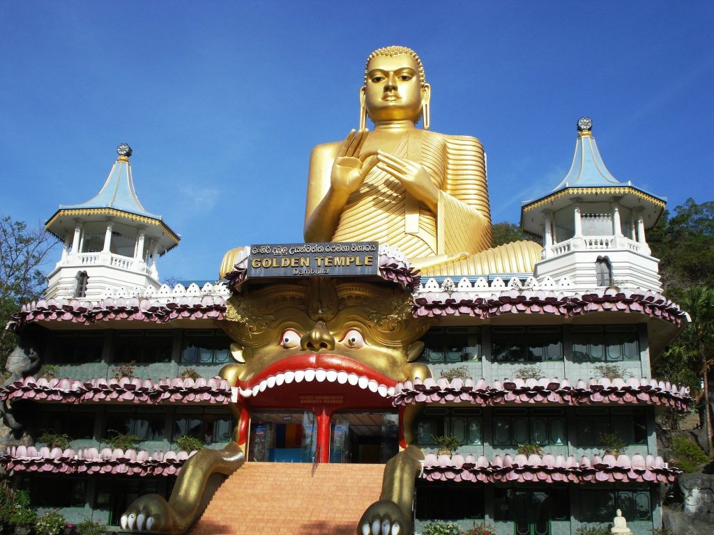 Dambulla Cave Temple | Image Credit - Gaudis99 Via Pixabay