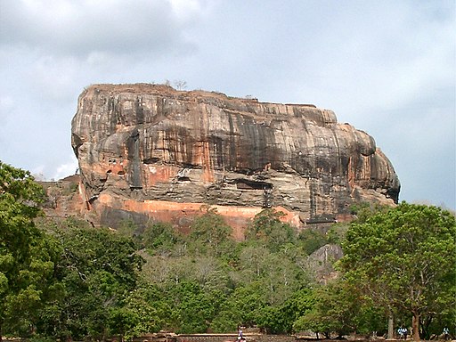 Sigiriya Rock | Image Credit: <a href="https://commons.wikimedia.org/wiki/User:Dschen">Dschen Reinecke</a>, <a href="https://commons.wikimedia.org/wiki/File:Sri_Lanka-Sigiriya-Rock.JPG">Sri Lanka-Sigiriya-Rock</a>, <a href="https://creativecommons.org/licenses/by-sa/3.0/legalcode" rel="license">CC BY-SA 3.0</a>