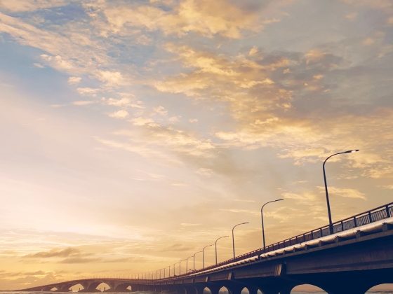 Beautiful Sinamalé Bridge