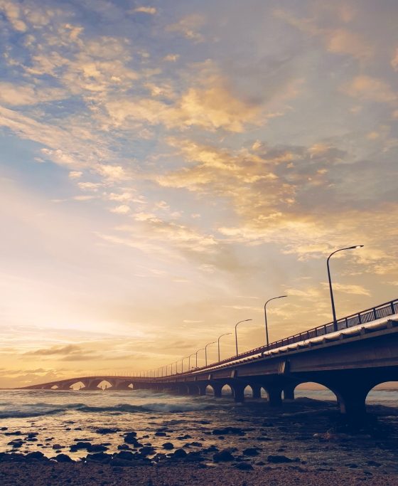 Beautiful Sinamalé Bridge