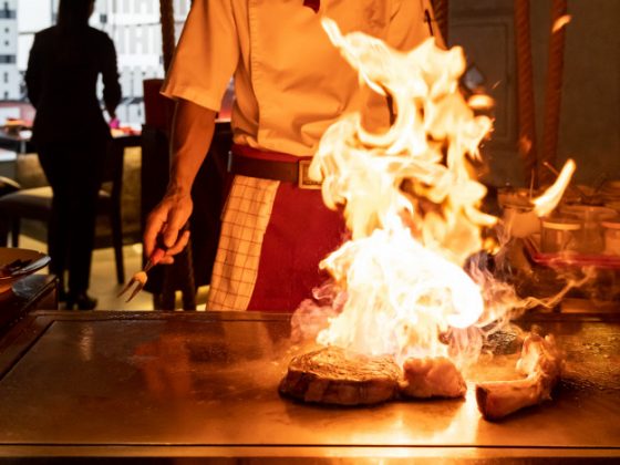 Teppanyaki food