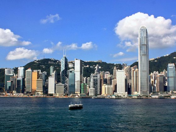 Hong Kong Island Skyline