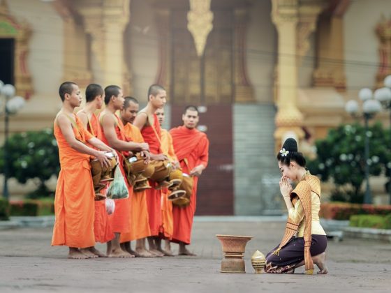 Monks in Thailand