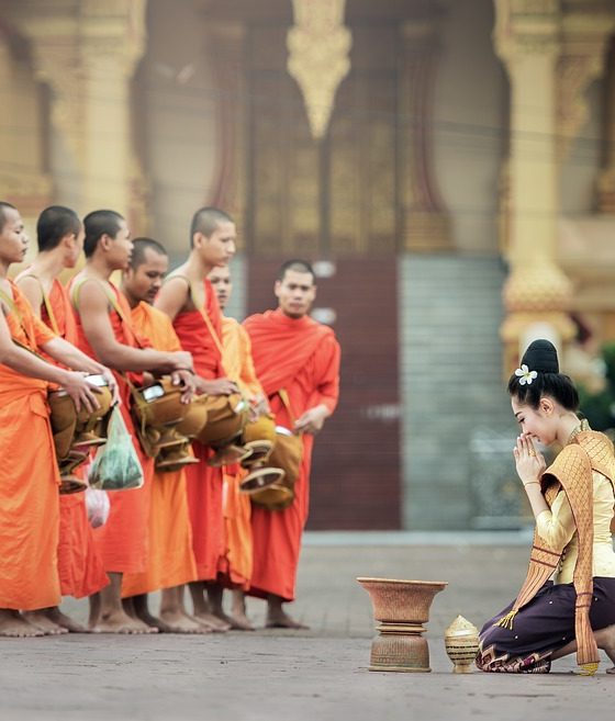 Monks in Thailand
