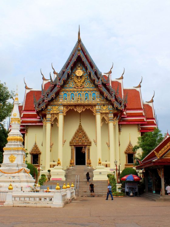 Wat Pho Chai Temple At Nong Khai