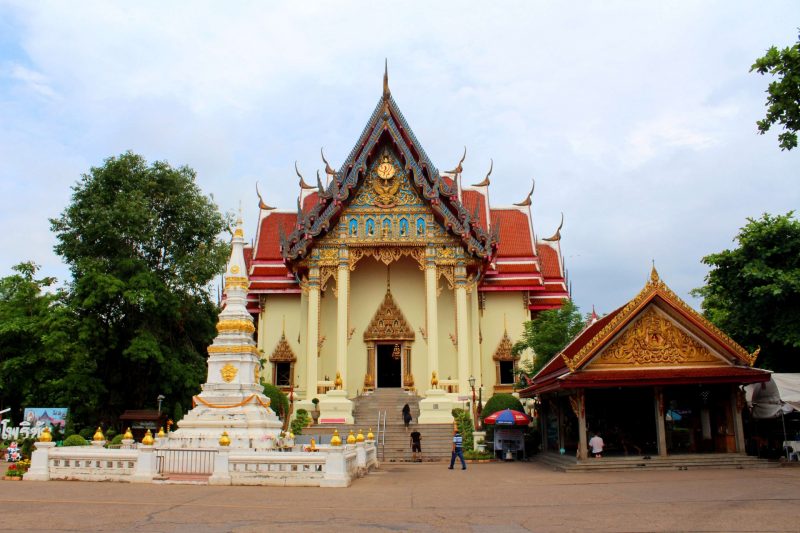 Wat Pho Chai Temple At Nong Khai