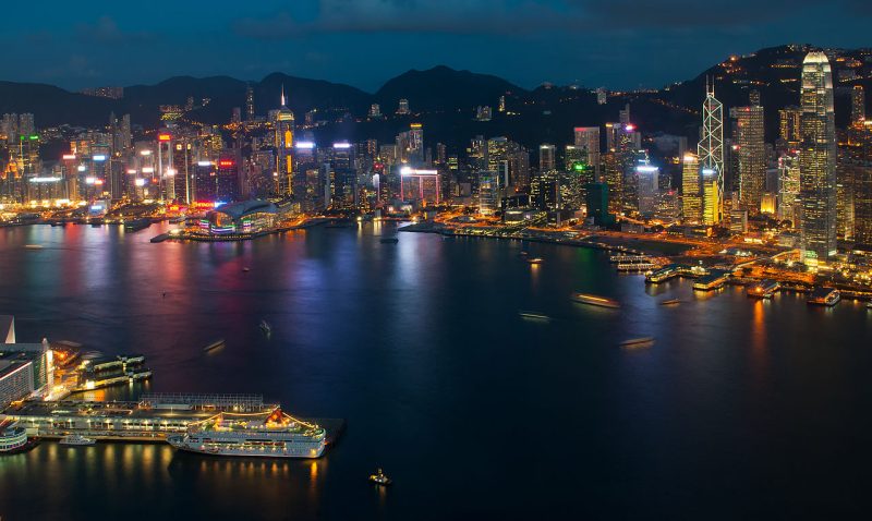Hongkong city view