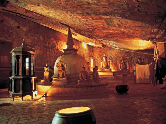 Cave Temple Dambulla Sri Lanka