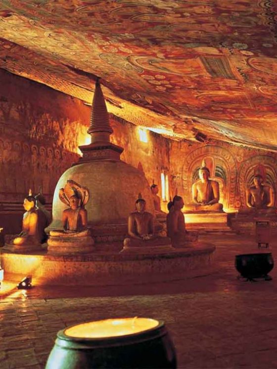Cave Temple Dambulla Sri Lanka