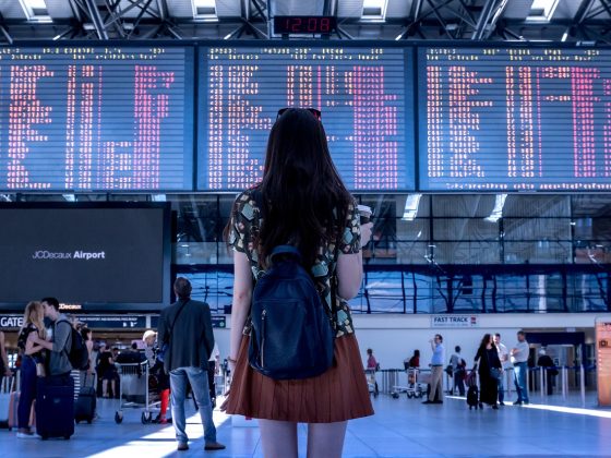 airport-woman-flight-boarding