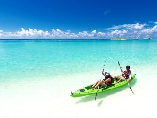 Kayaking Maldives