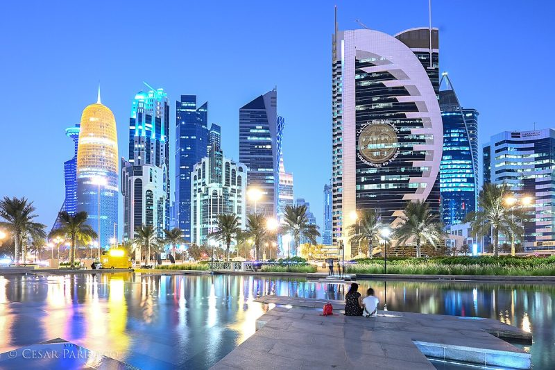 Skyline of Doha