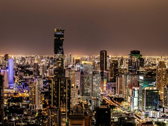 Night Skyline of Bangkok