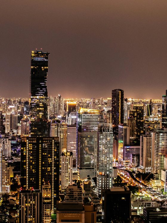 Night Skyline of Bangkok