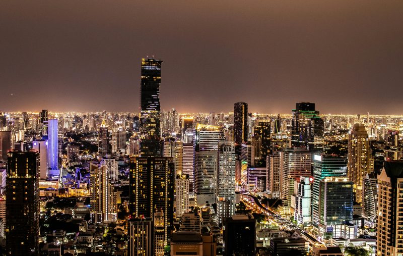 Night Skyline of Bangkok