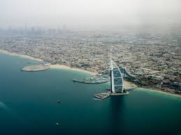 Dubai aerial view