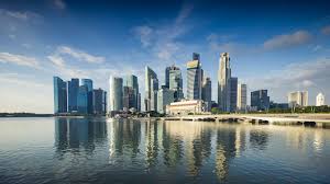 Modern Singapore Skyline