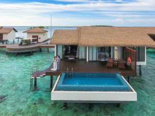 Maldives cottages
