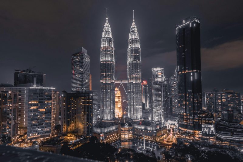 kuala lampur at night 